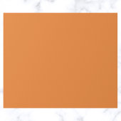 Princeton Orange Solid Color Geschenkpapier