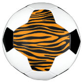 Princeton Orange Zebra Print Fußball (Gedreht)