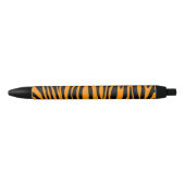 Princeton Orange Zebra Print Kugelschreiber (Vorderseite)