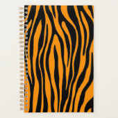 Princeton Orange Zebra Print Planer (Vorderseite)