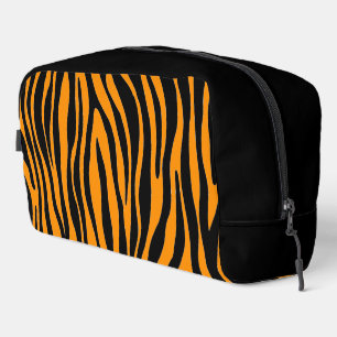 Princeton Orange Zebra Print Waschbeutel