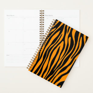 Princeton Orange Zebrastreifen Planer