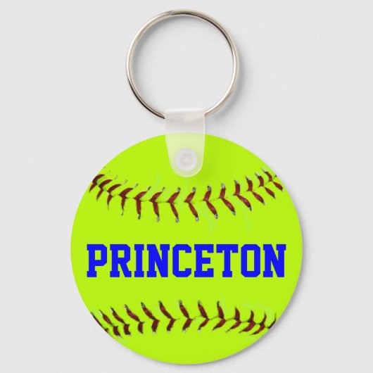 Princeton Softball Schlüsselanhänger (Vorderseite)