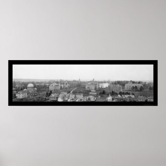 Princeton Uni, NJ Foto 1895 Poster (Vorne)