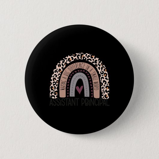 Principal Apprecision Leopard Principal Print Rain Button (Vorderseite)