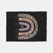 Principal Apprecision Leopard Principal Print Rain Fleecedecke (Vorderseite (Horizontal))