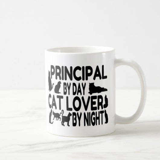 Principal Cat Lover Kaffeetasse (Rechts)