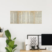 principal elements of temperature poster (Heimbüro)