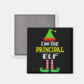 Principal Elf Matching Family Group Christmas  Magnet (Vorderseite/Rückseite)