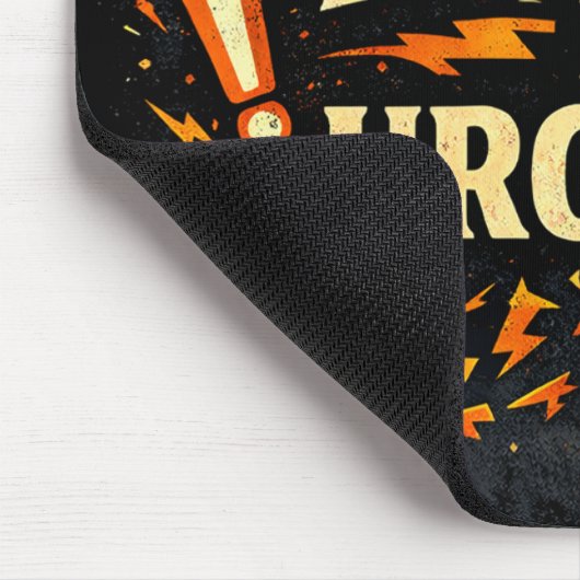 Principal: Everything Is Urgent | Funny Admin Gift Mousepad (Ecke)