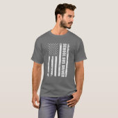 Principal Heart Typografy School Principal Back T T-Shirt (Vorne ganz)