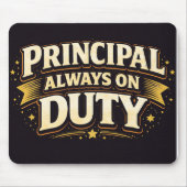 Principal: Nothing Is Simple | Funny Admin Gift Mousepad (Vorne)