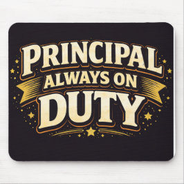 Principal: Nothing Is Simple | Funny Admin Gift Mousepad