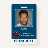 Principal of Modern Blue School Ausweis (Vorderseite)