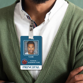 Principal of Modern Blue School Ausweis