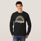 Principal Rainbow Leopard School T-Shirt (Vorne ganz)
