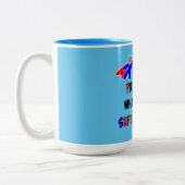 Principal Superhero Zweifarbige Tasse (Links)