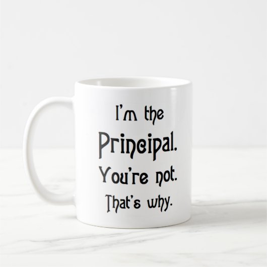 principal, you're not kaffeetasse (Links)