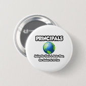 Principals.. die Welt zu einem besseren Ort machen Button (Vorne & Hinten)