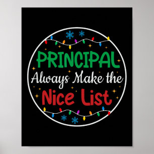 Principals machen die schöne Liste immer zum sonni Poster