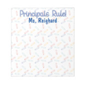 Principal's Notepad, Principals Rule! Notizblock (Vorderseite)