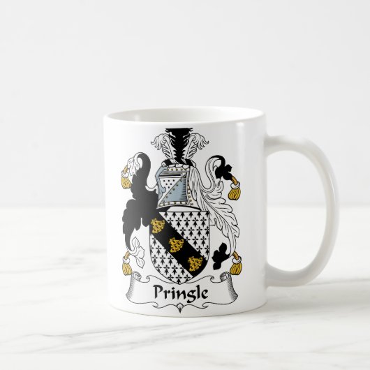 Pringle Familienwappen Kaffeetasse (Rechts)