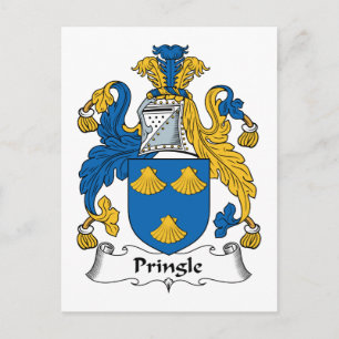 Pringle-Familienwappen Postkarte