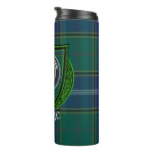 Pringle Scottish Clan Tartan and Crest Thermosbecher (Nach rechts gedreht)