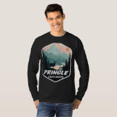 Pringle South Dakota Wandern neben dem Wasser T-Shirt (Vorne ganz)