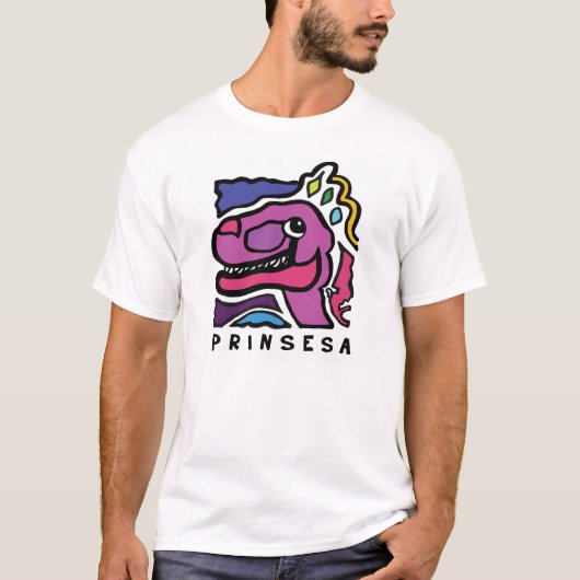 Prinsesa Logo-laufender Behälter T-Shirt (Vorderseite)