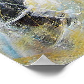 Print "2010 Toro Acrylic 02" - von Miki Poster (Ecke)