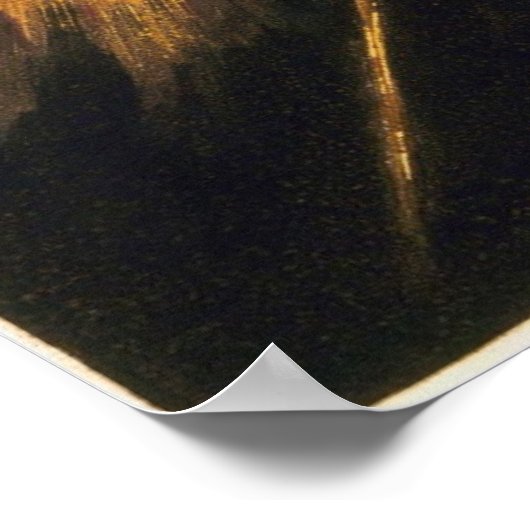 Print - Ancient of Days - William Blake Poster (Ecke)