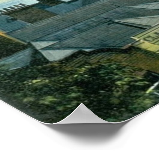 Print - Bent Hill, Felixstowe, Suffolk Poster (Ecke)