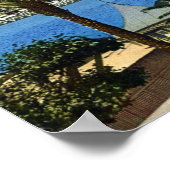 Print - Cannes, La Croisette Poster (Ecke)