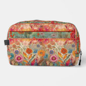 Print CRetro Hippie: Garden Fantasy Cut Sew Bag Waschbeutel (Vorderseite)