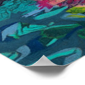 Print Custom Art Duck Poster (Ecke)