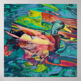 Print Custom Art Duck Poster