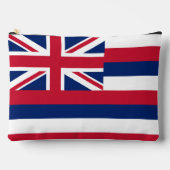 Print Cut Nähtasche mit Flagge in Hawaii, USA Zubehörtasche (Vorderseite)