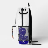 Print Cut Nähtaschen Kinder und Sportlerinnen Bedruckter Rucksack (Rechts)