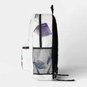 Print Cut Sew Backpack - Are You Bored? Bedruckter Rucksack (Rechts)