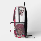 Print Cut Sew Backpack YOUTH Power Afro & Boombox Bedruckter Rucksack (Rechts)