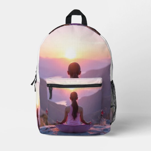 Print Cut Sew Bag Bedruckter Rucksack (Vorderseite)