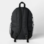 Print Cut Sew Bag Bedruckter Rucksack (Rückseite)