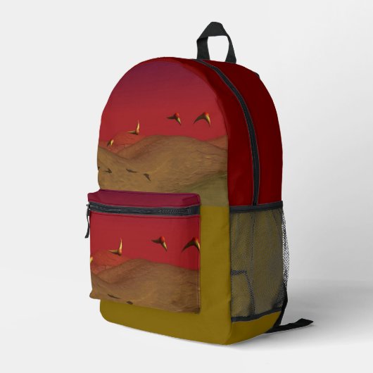 Print Cut Sew Bag Bedruckter Rucksack (Rückseitige Ecke Rechts)