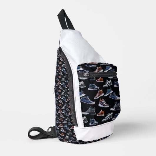 Print Cut Sew Bag Crossbody Bag (Linke Seite)