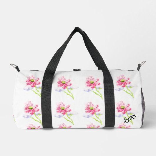 Print Cut Sew Bag Duffel : Wild Flower  Duffle Bag (Vorderseite)