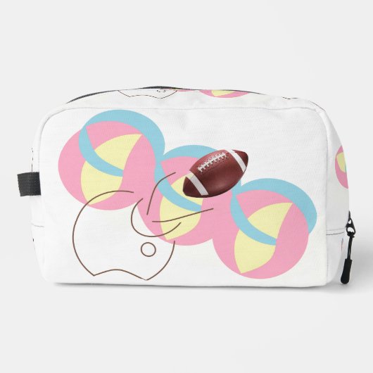 Print Cut Sew Bag : Kick Off Waschbeutel (Vorderseite)