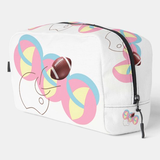 Print Cut Sew Bag : Kick Off Waschbeutel (Rechte Ecke)