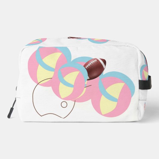 Print Cut Sew Bag : Kick Off Waschbeutel (Rückseite)