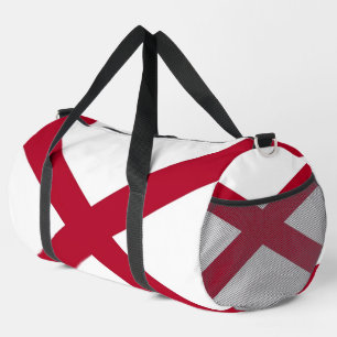 Print Cut Sew Bag mit der Flagge von Alabama, USA Duffle Bag